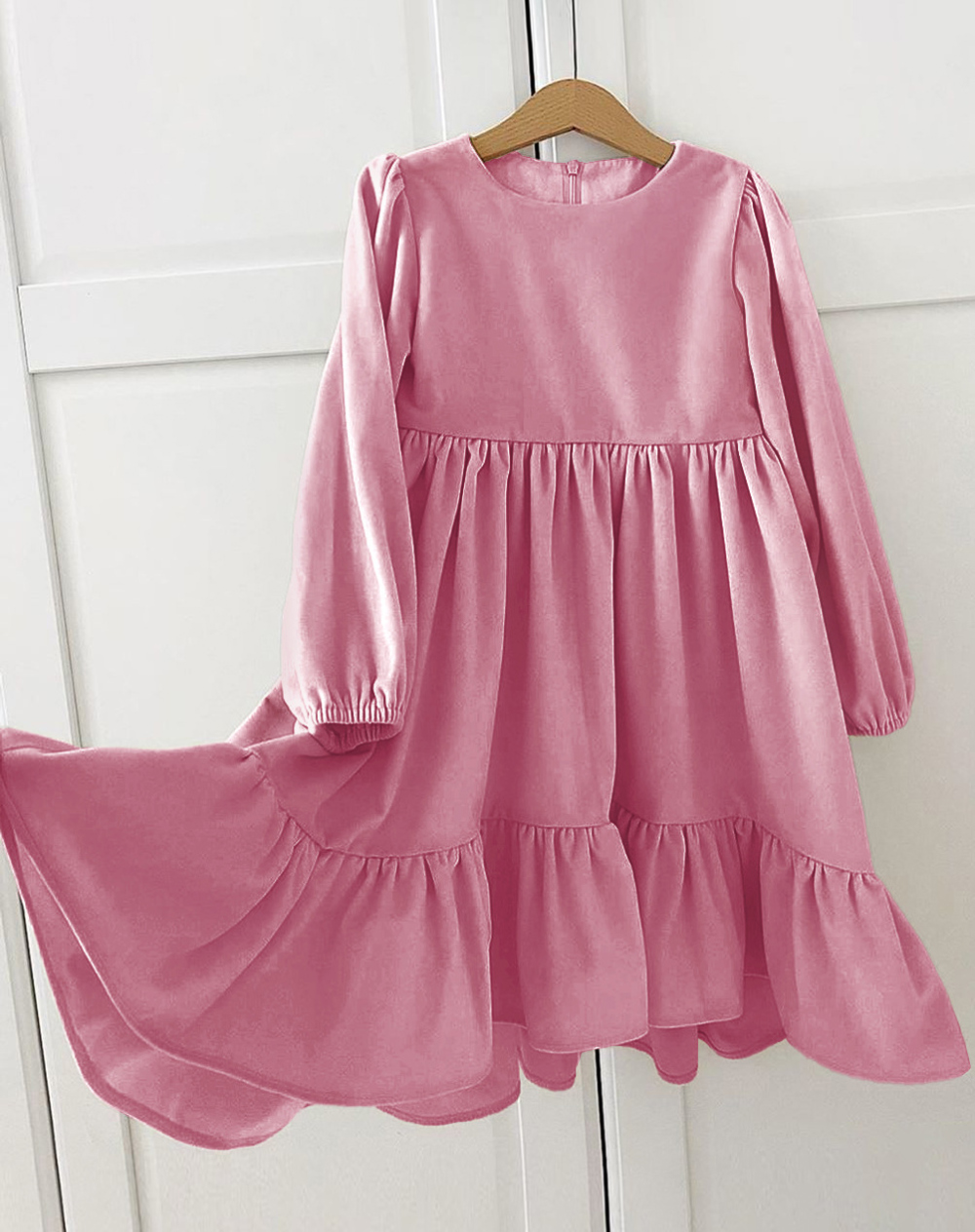 드레스 핑크 색상 이미지-S1L19